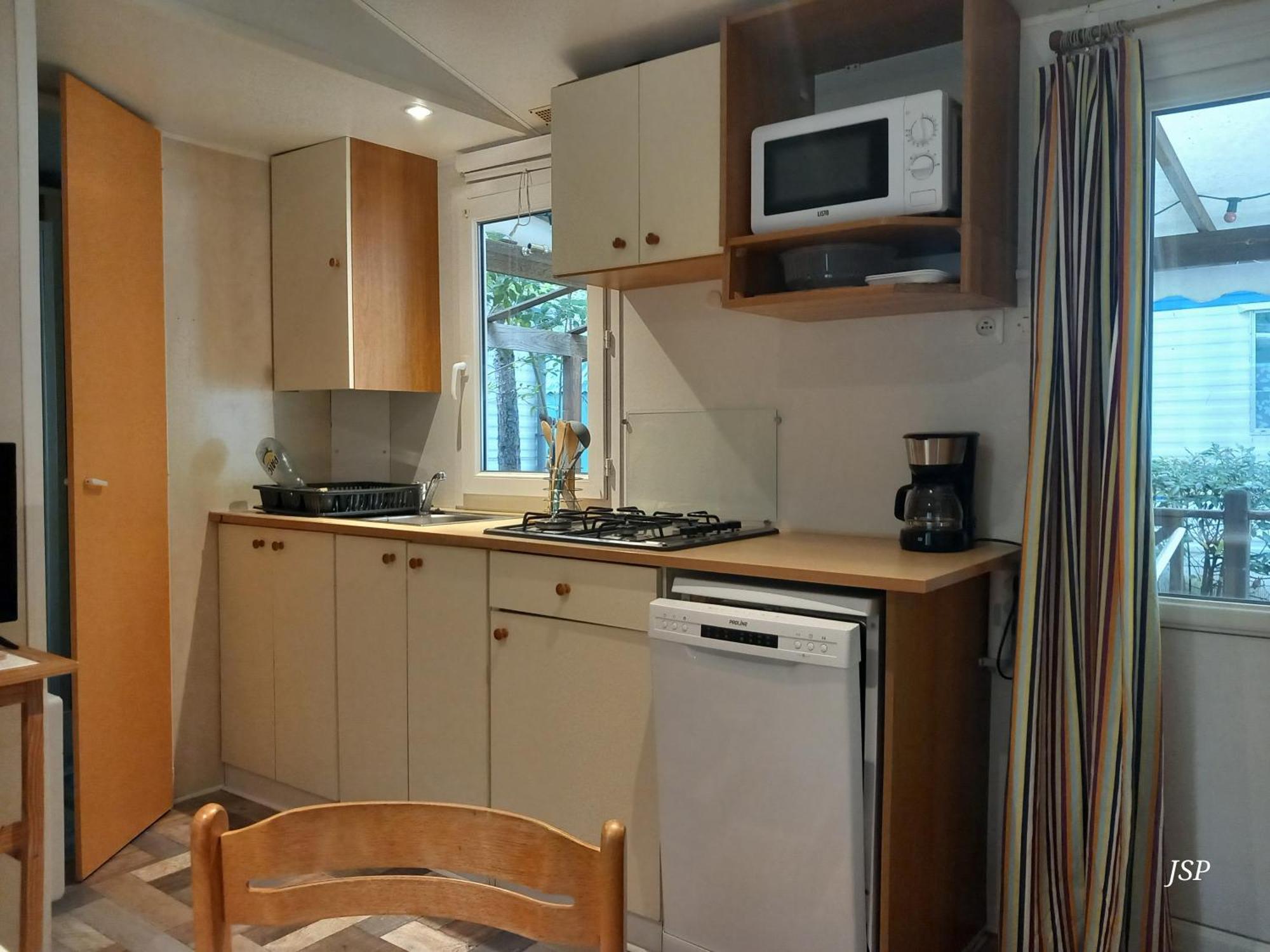 Mobilhome Les Volets Bleus Vaudreuille Extérieur photo